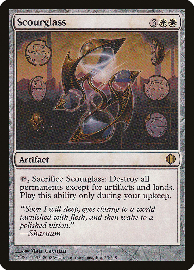 Scourglass (ALA-025) [Shards of Alara] Foil MTG Single Wizards of the Coast