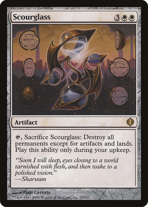 Scourglass (ALA-025) [Shards of Alara] Foil MTG Single Wizards of the Coast