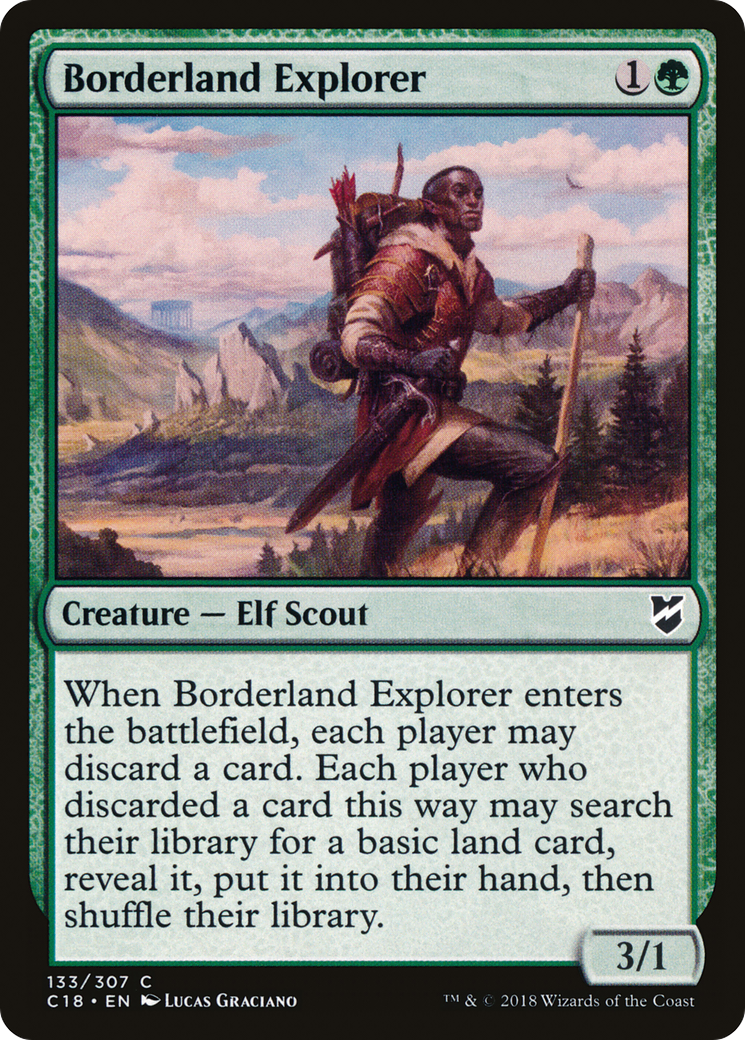 Borderland Explorer (C18-133) [Commander 2018] MTG Single Wizards of the Coast