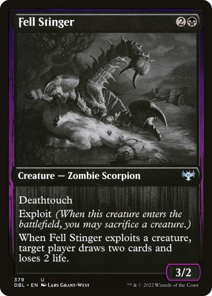 Fell Stinger (DBL-379) [Innistrad: Double Feature] MTG Single Wizards of the Coast