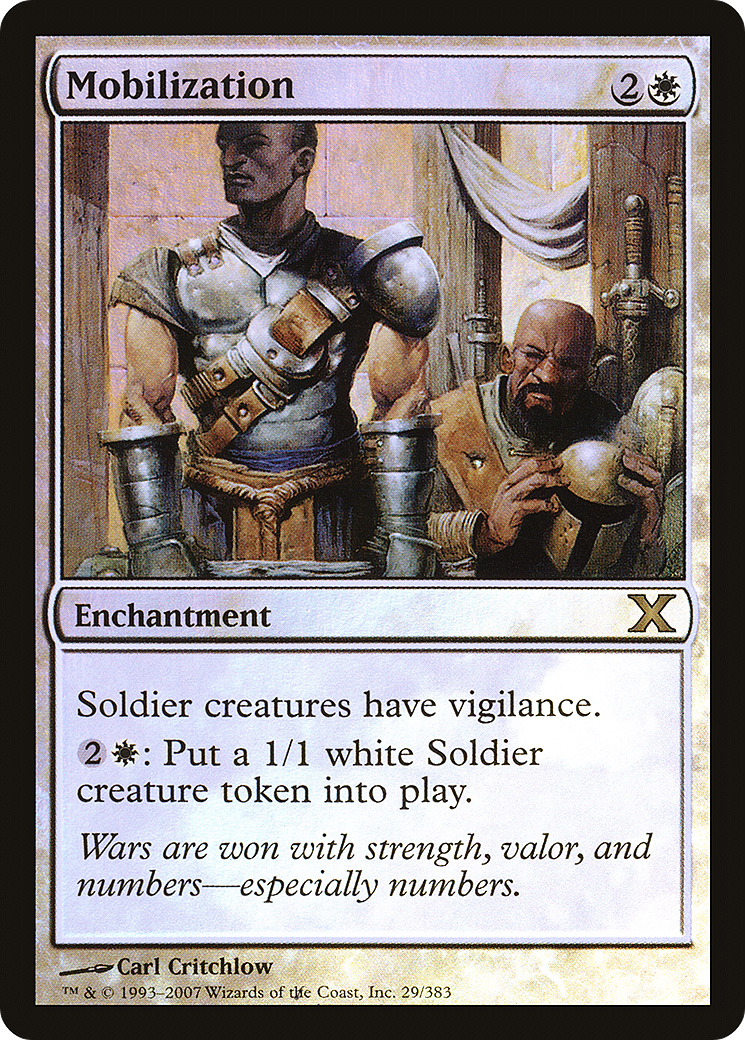 Mobilization (10E-29★) [Tenth Edition] Foil MTG Single Wizards of the Coast
