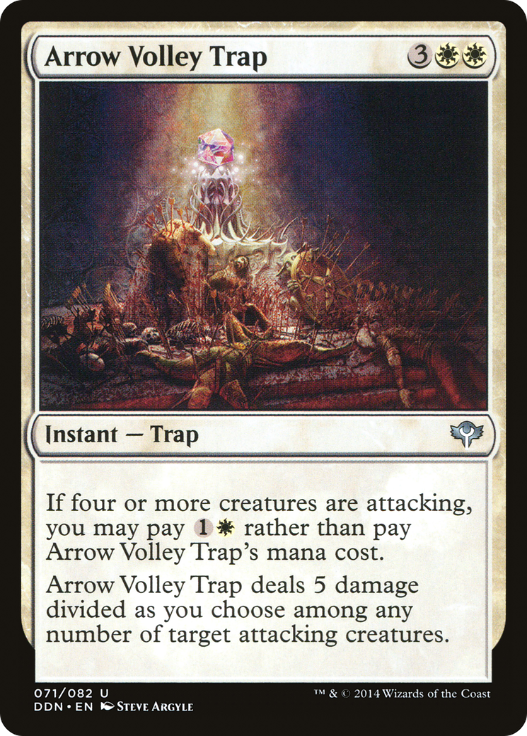 Arrow Volley Trap (DDN-002) [Misc] Duel Decks: Speed vs. Cunning MTG Single Wizards of the Coast
