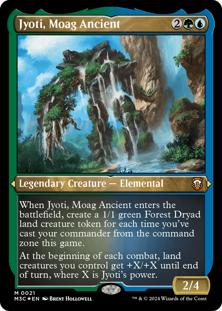 Jyoti, Moag Ancient (M3C-021) [Modern Horizons 3 Commander] Etched Foil MTG Single Wizards of the Coast