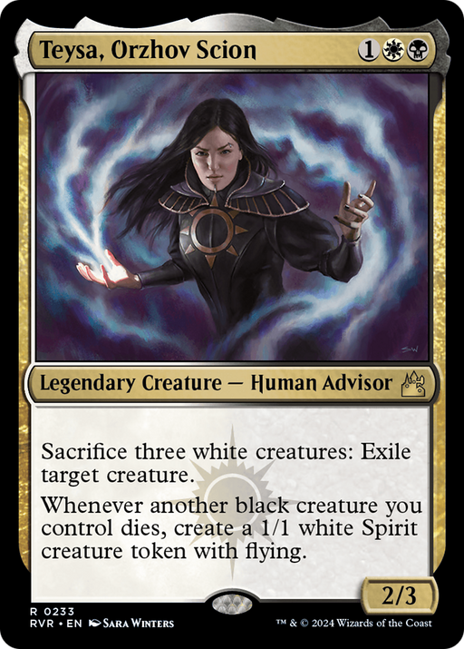 Teysa, Orzhov Scion (RVR-233) [Ravnica Remastered] Foil MTG Single Wizards of the Coast