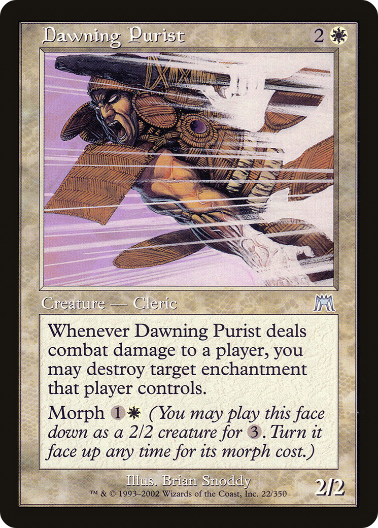 Dawning Purist (ONS-022) [Onslaught] MTG Single Wizards of the Coast