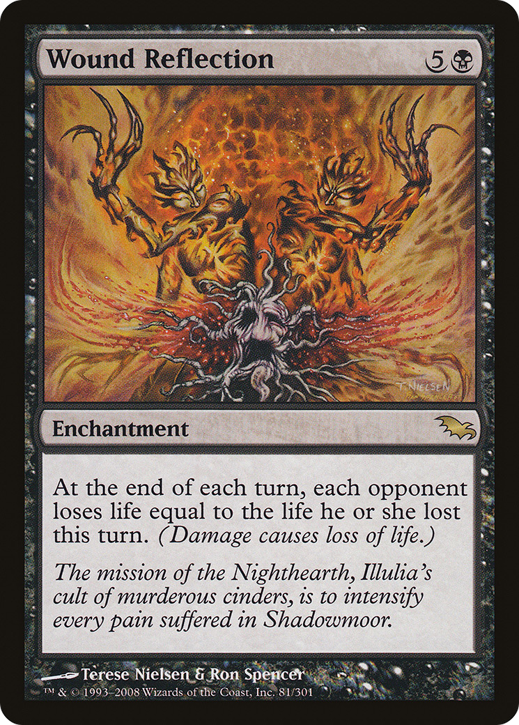 Wound Reflection (SHM-081) [Shadowmoor] Foil MTG Single Wizards of the Coast