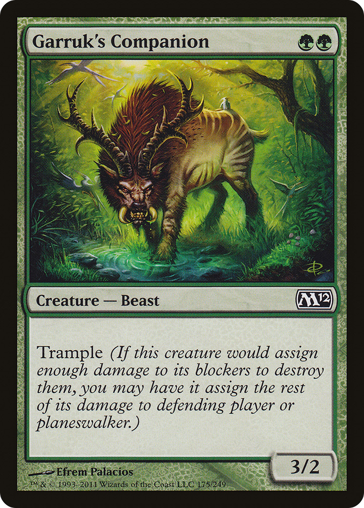 Garruk's Companion (M12-175) [Magic 2012] MTG Single Wizards of the Coast