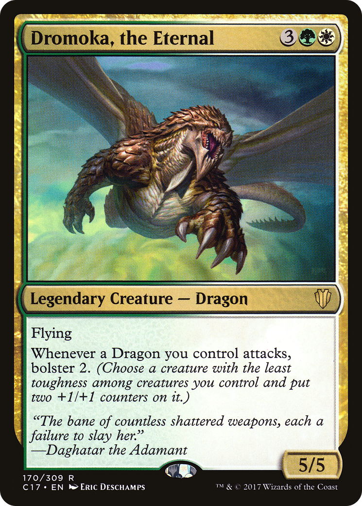 Dromoka, the Eternal (C17-170) [Commander 2017] MTG Single Wizards of the Coast