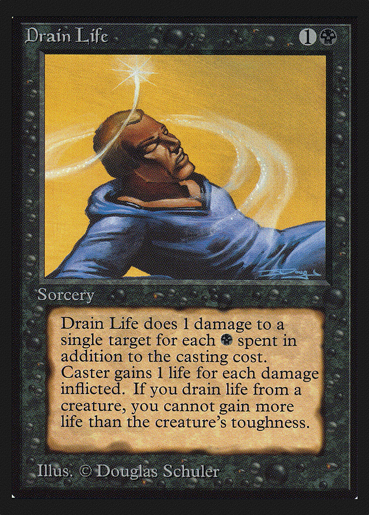 Drain Life (CE) (CED-) [Collectors' Edition] MTG Single Wizards of the Coast