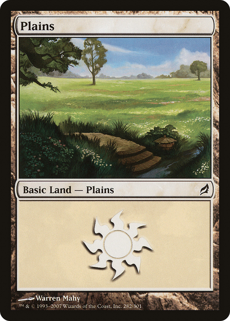 Plains (LRW-282) [Lorwyn] MTG Single Wizards of the Coast