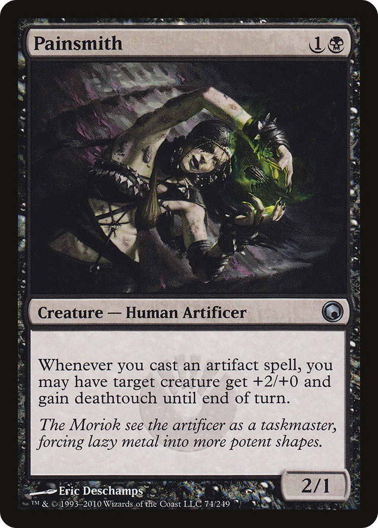 Painsmith (SOM-074) [Scars of Mirrodin] Foil MTG Single Wizards of the Coast