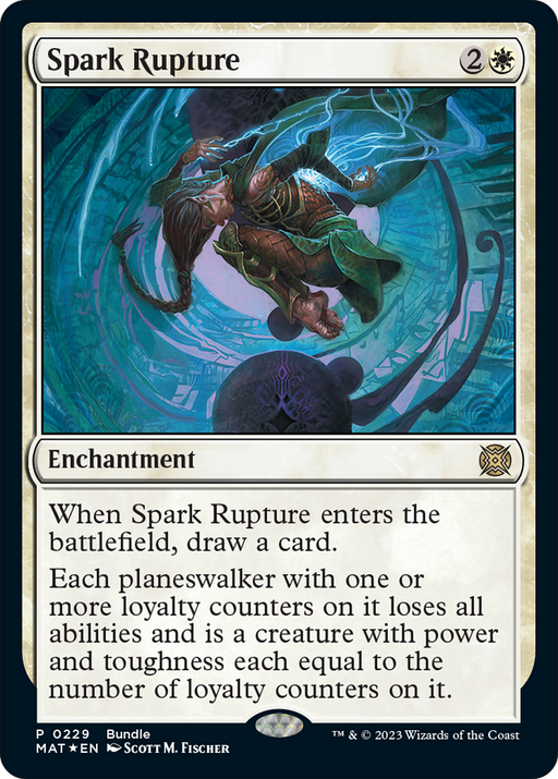Spark Rupture (UMP-229) [March of the Machine: The Aftermath] Foil MTG Single Wizards of the Coast