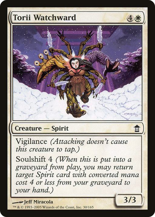 Torii Watchward (SOK-030) [Saviors of Kamigawa] MTG Single Wizards of the Coast