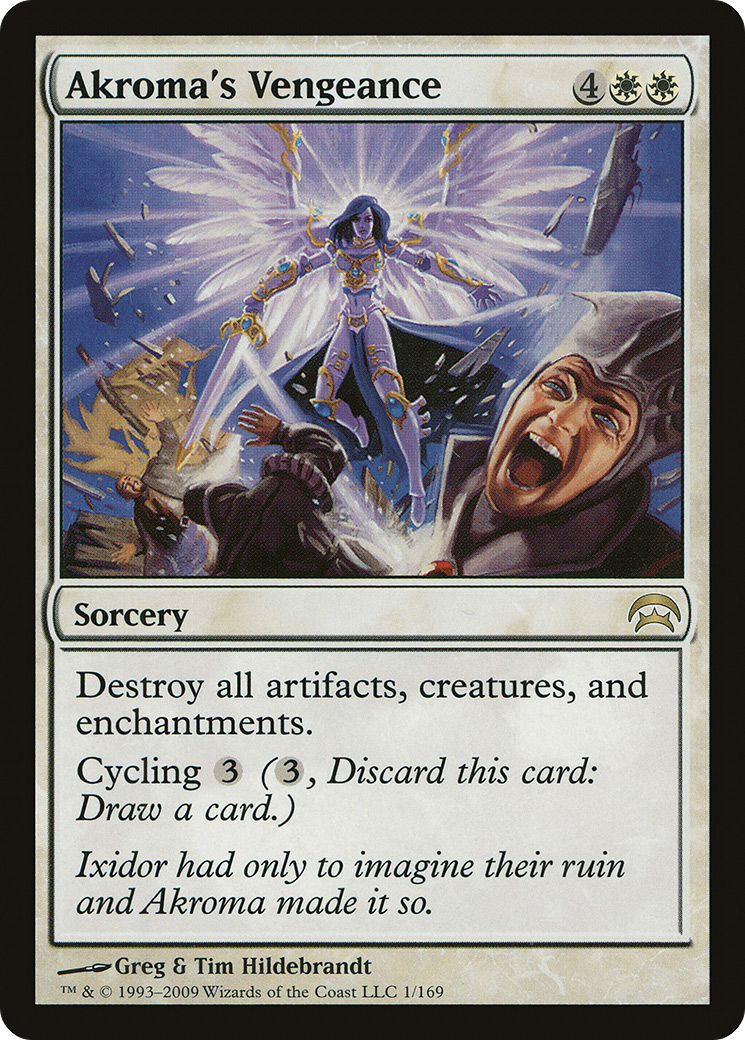 Akroma's Vengeance (HOP-001) [Misc] Planechase MTG Single Wizards of the Coast