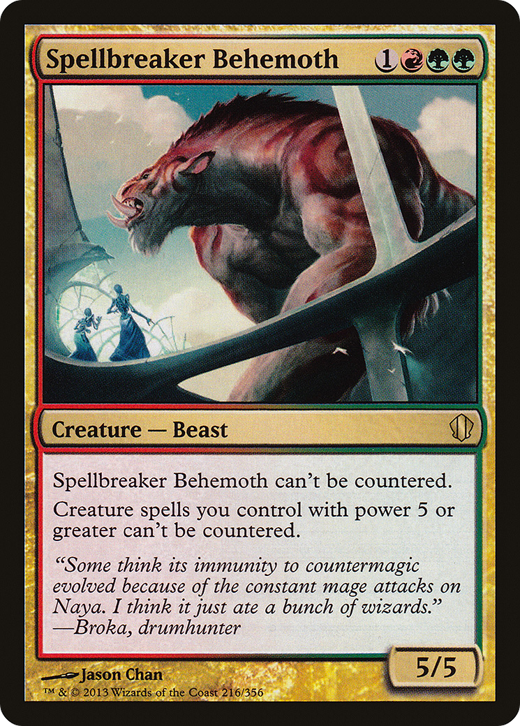Spellbreaker Behemoth (C13-216) [Commander 2013] MTG Single Wizards of the Coast