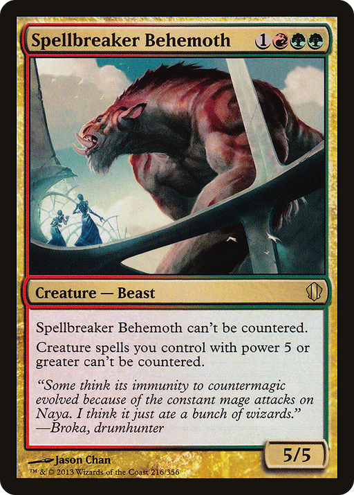 Spellbreaker Behemoth (C13-216) [Commander 2013] MTG Single Wizards of the Coast