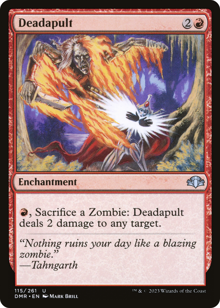 Deadapult (DMR-115) [Dominaria Remastered] Foil MTG Single Wizards of the Coast