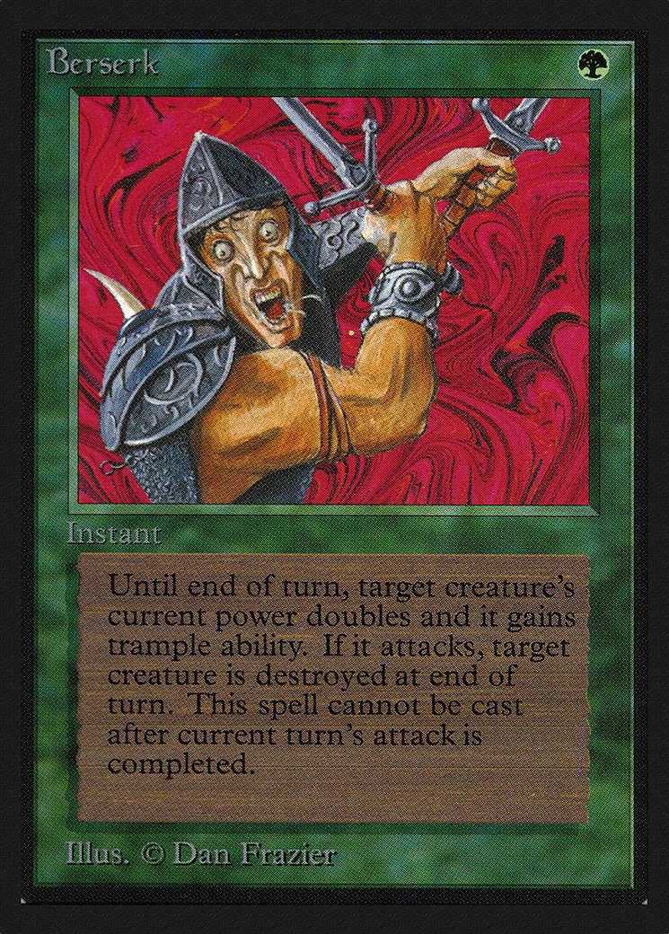Berserk (CE) (CED-) [Collectors' Edition] MTG Single Wizards of the Coast