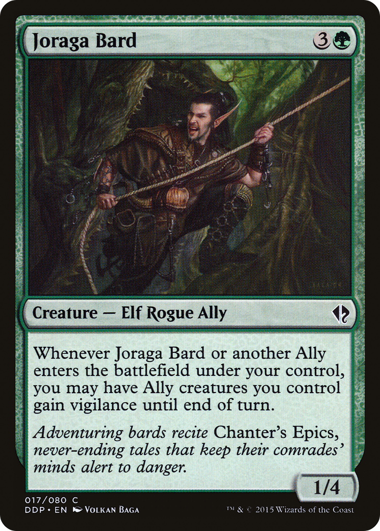 Joraga Bard (DDP-017) [Misc] Duel Decks: Zendikar vs. Eldrazi MTG Single Wizards of the Coast