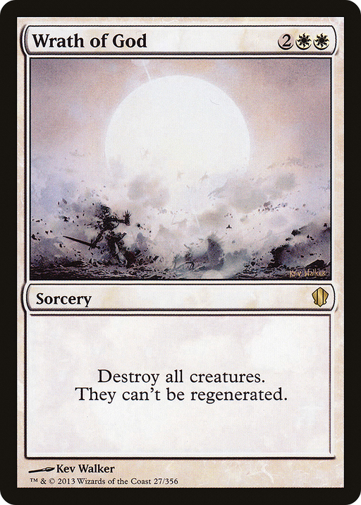 Wrath of God (C13-027) [Commander 2013] MTG Single Wizards of the Coast