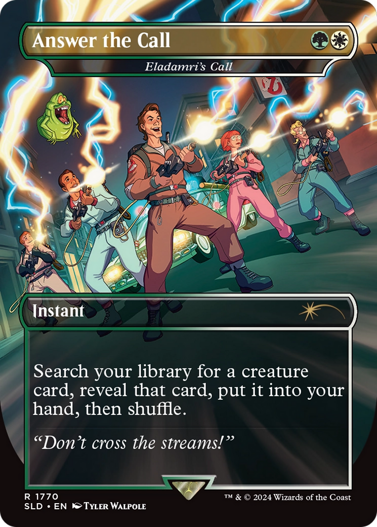 Answer the Call - Eladamri's Call (SLD-1770) [Secret Lair] Drop (Borderless) MTG Single Wizards of the Coast