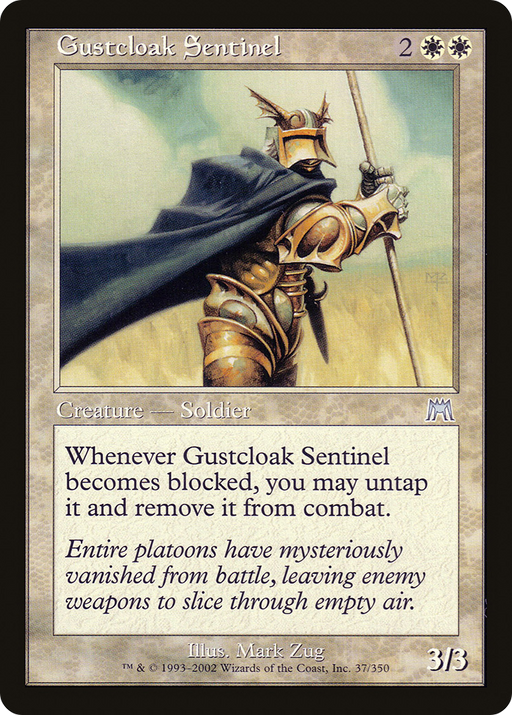 Gustcloak Sentinel (ONS-037) [Onslaught] MTG Single Wizards of the Coast