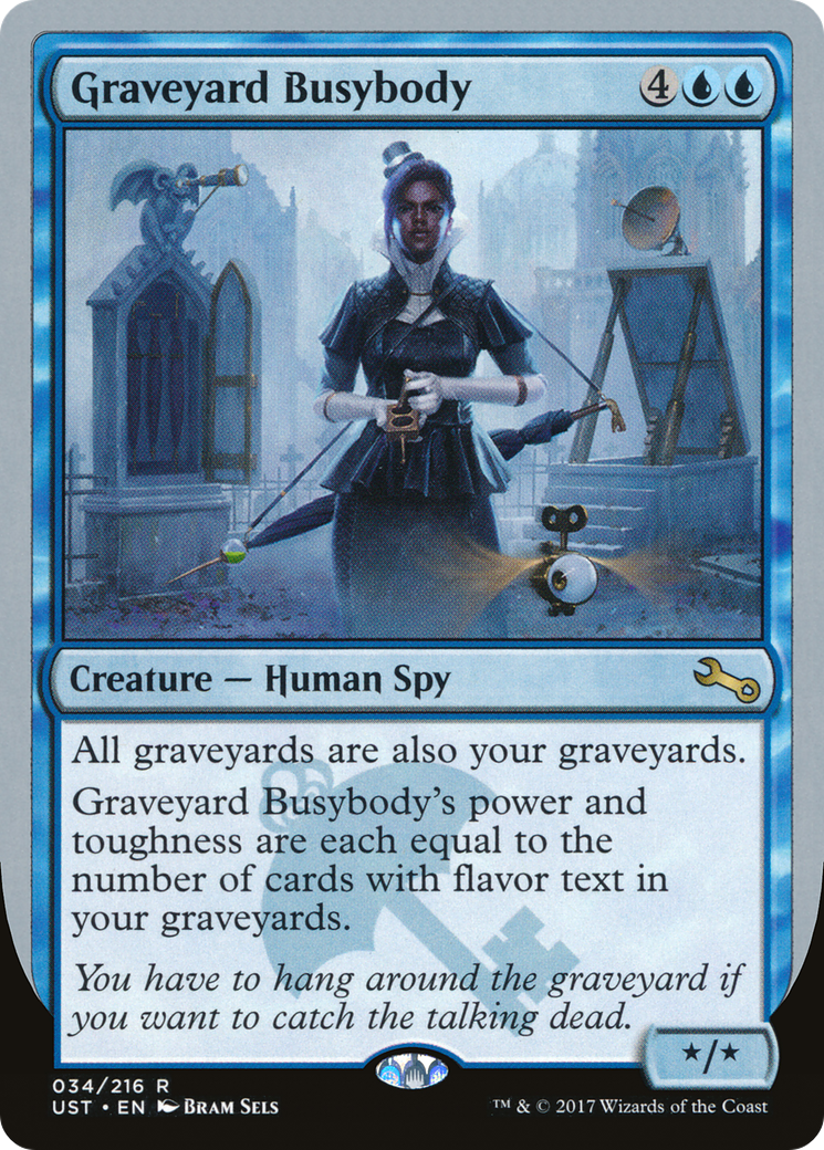Graveyard Busybody (UST-034) [Unstable] MTG Single Wizards of the Coast