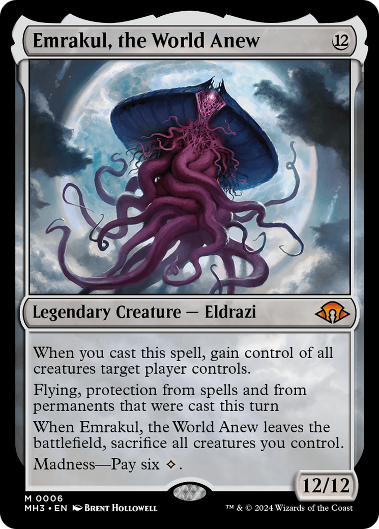 Emrakul, the World Anew (MH3-006) [Modern Horizons 3] MTG Single Wizards of the Coast