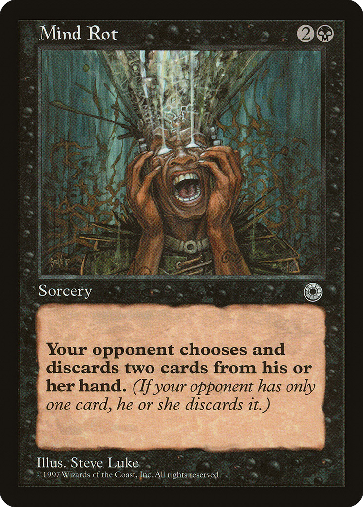 Mind Rot (POR-101) [Misc] Portal MTG Single Wizards of the Coast