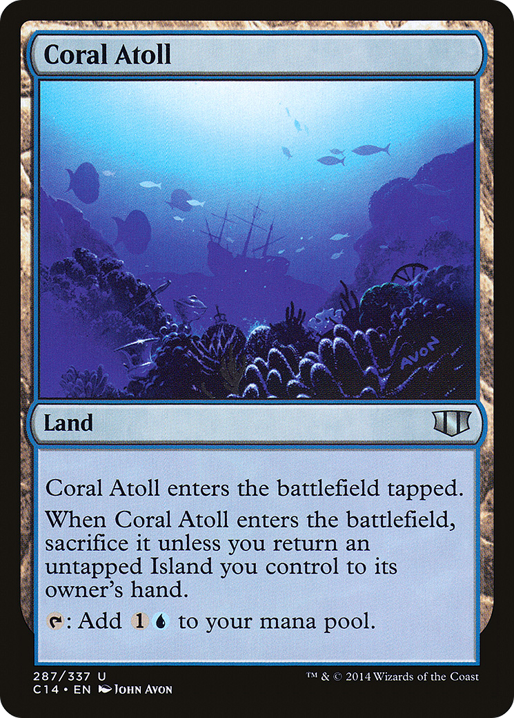 Coral Atoll (C14-287) [Commander 2014] MTG Single Wizards of the Coast