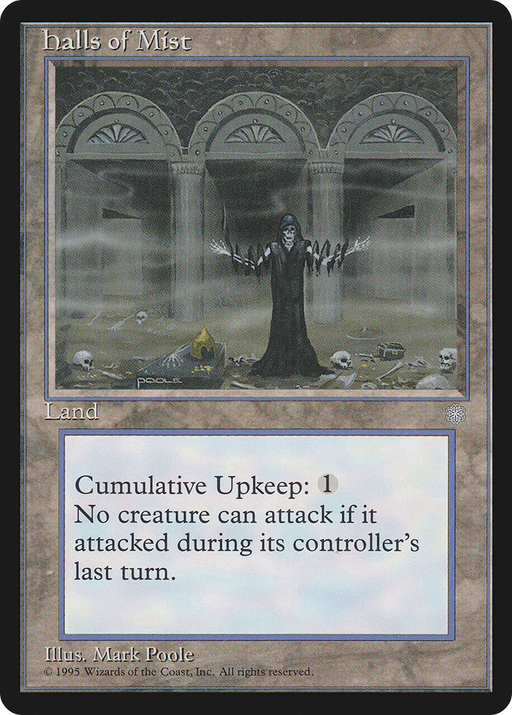 Halls of Mist (ICE-) [Ice Age] MTG Single Wizards of the Coast