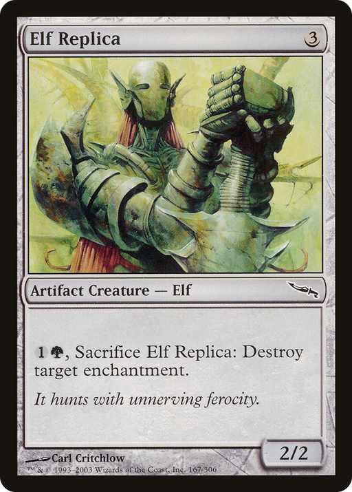 Elf Replica (MRD-167) [Mirrodin] MTG Single Wizards of the Coast