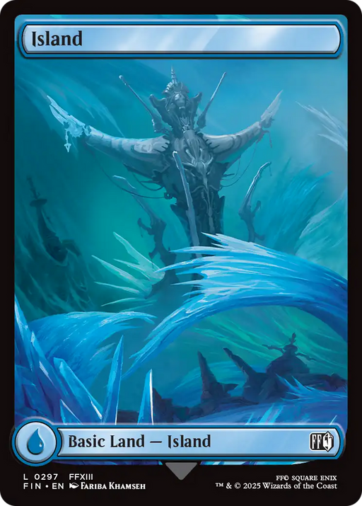 Island (FIN-297) [FINAL FANTASY] MTG Single Wizards of the Coast