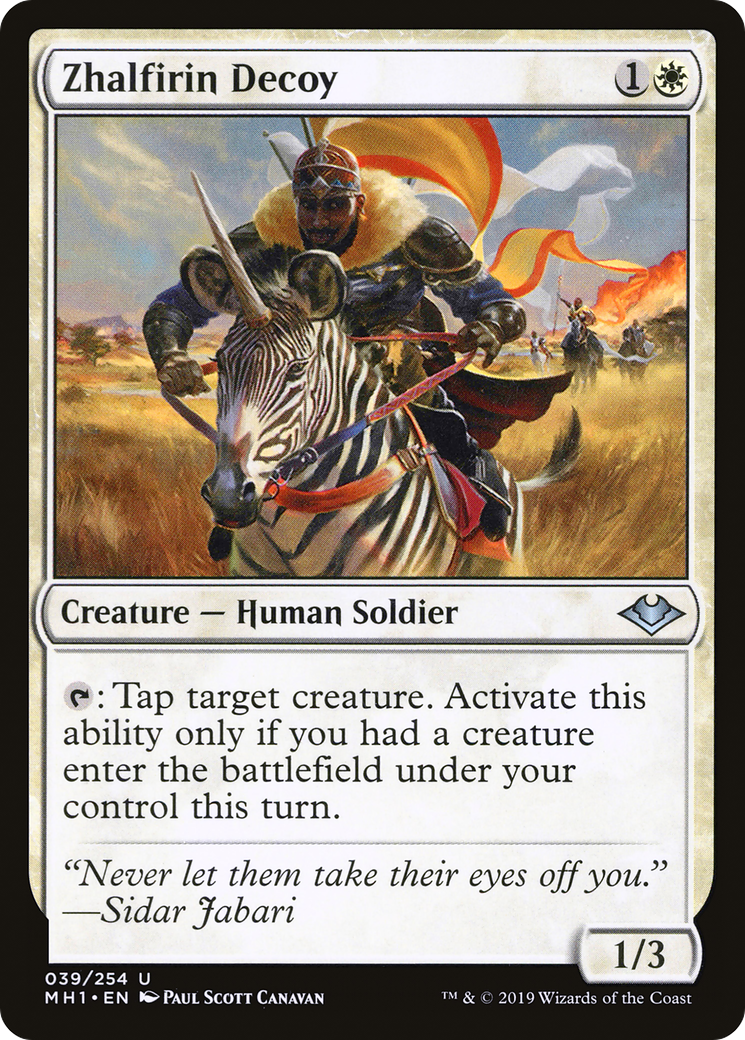 Zhalfirin Decoy (MH1-039) [Modern Horizons] Foil MTG Single Modern Horizons