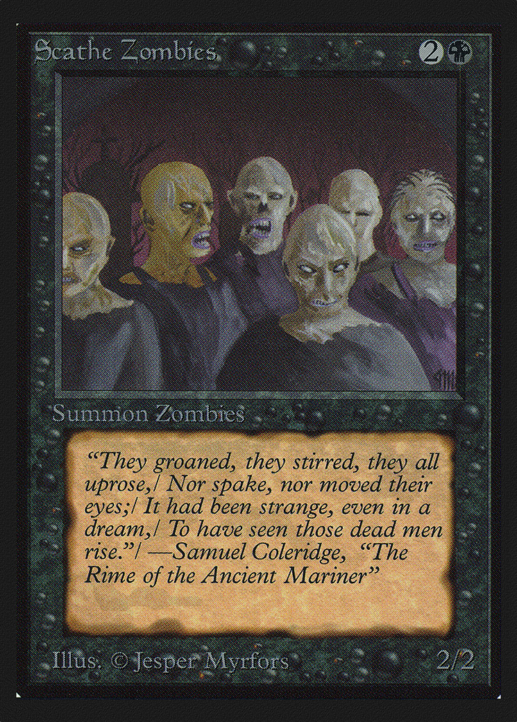 Scathe Zombies (IED-126) [Intl. Collectors' Edition] MTG Single Wizards of the Coast