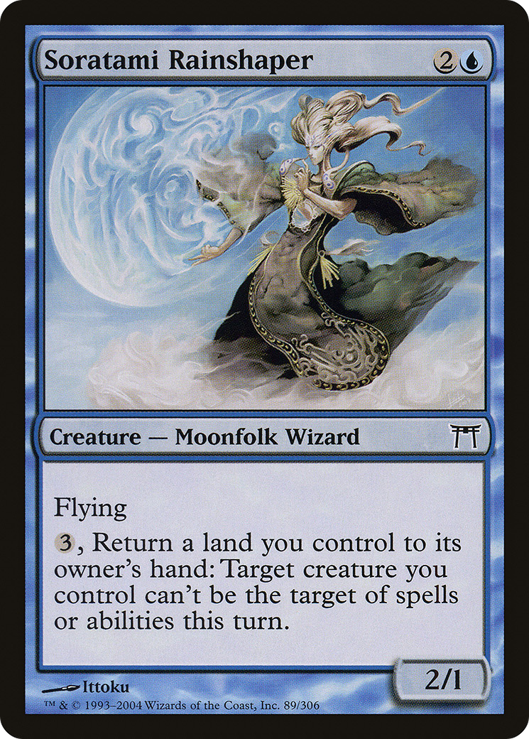 Soratami Rainshaper (CHK-089) [Champions of Kamigawa] MTG Single Wizards of the Coast