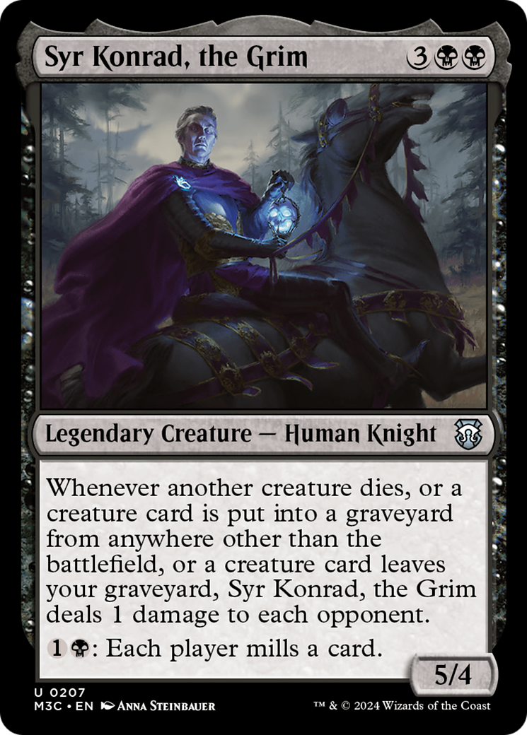 Syr Konrad, the Grim (M3C-207) [Modern Horizons 3 Commander] MTG Single Wizards of the Coast