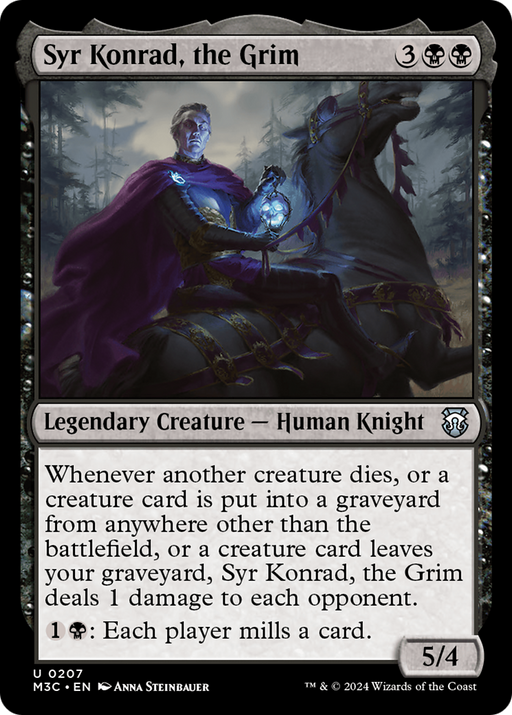 Syr Konrad, the Grim (M3C-207) [Modern Horizons 3 Commander] MTG Single Wizards of the Coast