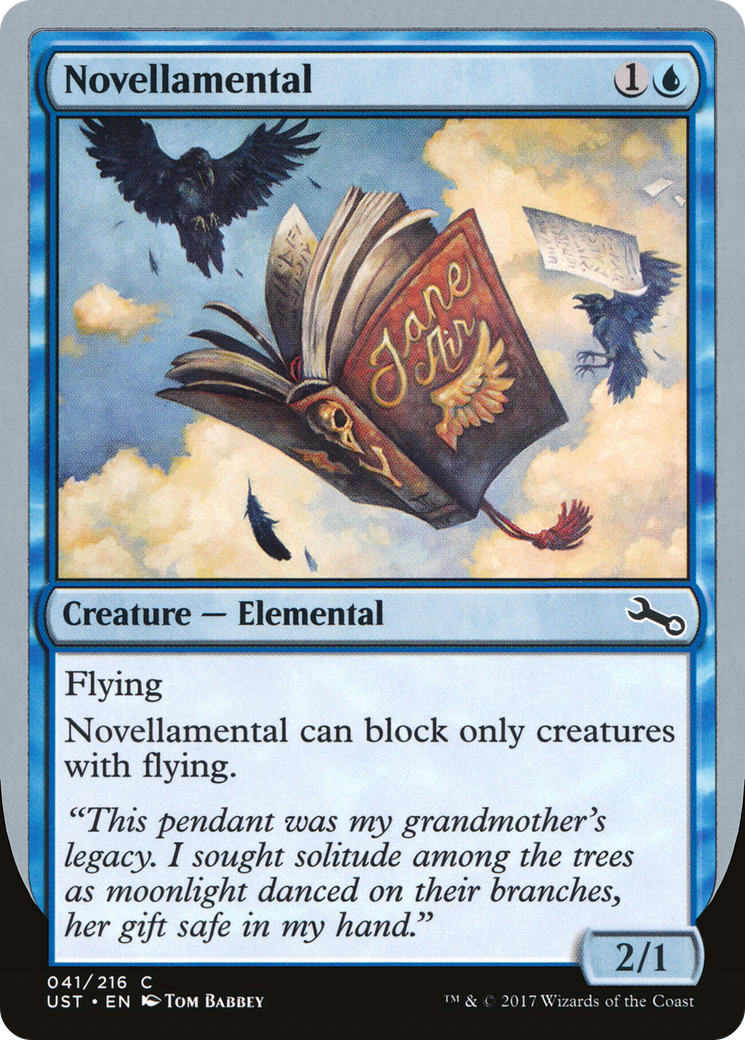 Novellamental (B) (UST-041) [Unstable] MTG Single Wizards of the Coast
