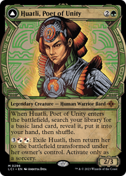 Huatli, Poet of Unity (LCI-296) [The Lost Caverns of Ixalan] (Showcase) Foil MTG Single Wizards of the Coast