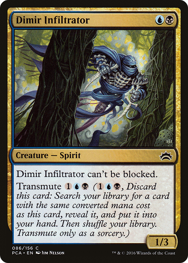 Dimir Infiltrator (PCA-086) [Misc] Planechase Anthology MTG Single Wizards of the Coast