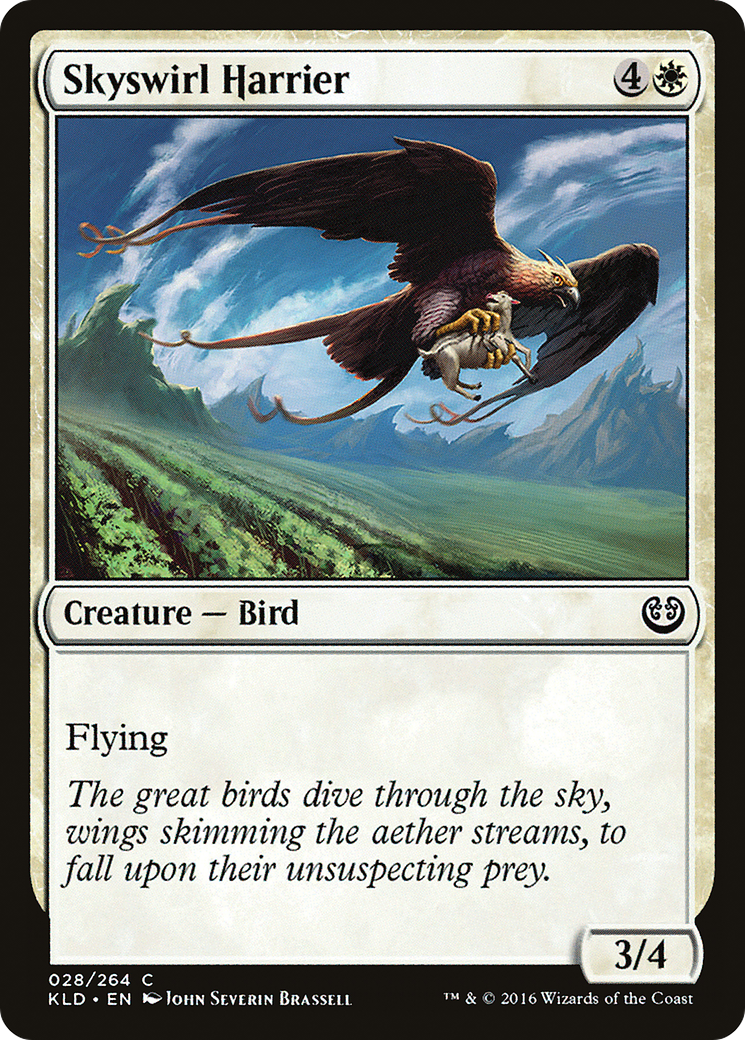 Skyswirl Harrier (KLD-028) [Kaladesh] MTG Single Wizards of the Coast