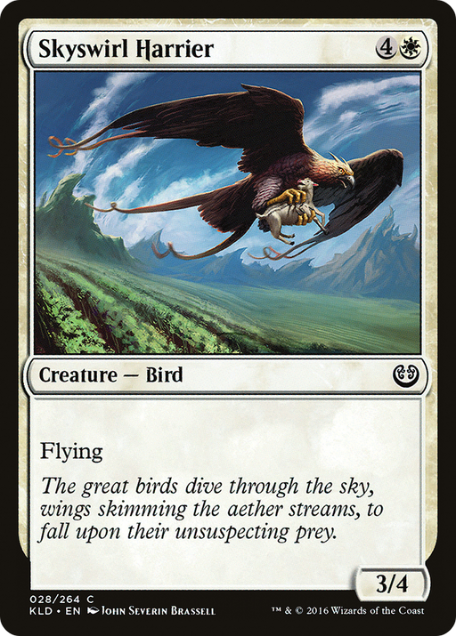 Skyswirl Harrier (KLD-028) [Kaladesh] MTG Single Wizards of the Coast