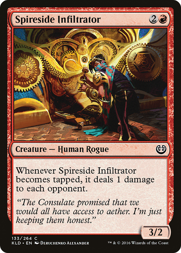 Spireside Infiltrator (KLD-133) [Kaladesh] MTG Single Wizards of the Coast