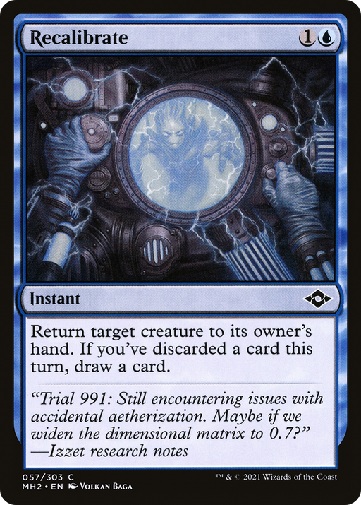 Recalibrate (MH2-057) [Modern Horizons 2] MTG Single Modern Horizons 2