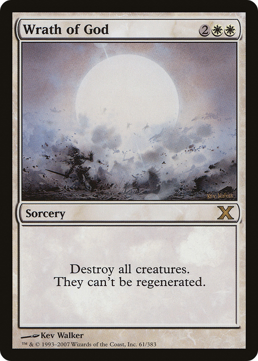 Wrath of God (10E-061) [Tenth Edition] MTG Single Wizards of the Coast