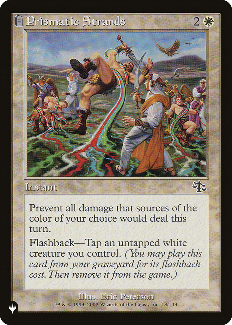 Prismatic Strands (LIST-18/143) [Mystery Booster] The List MTG Single Wizards of the Coast