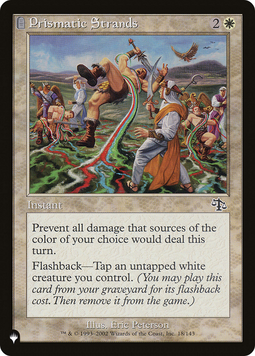 Prismatic Strands (LIST-18/143) [Mystery Booster] The List MTG Single Wizards of the Coast