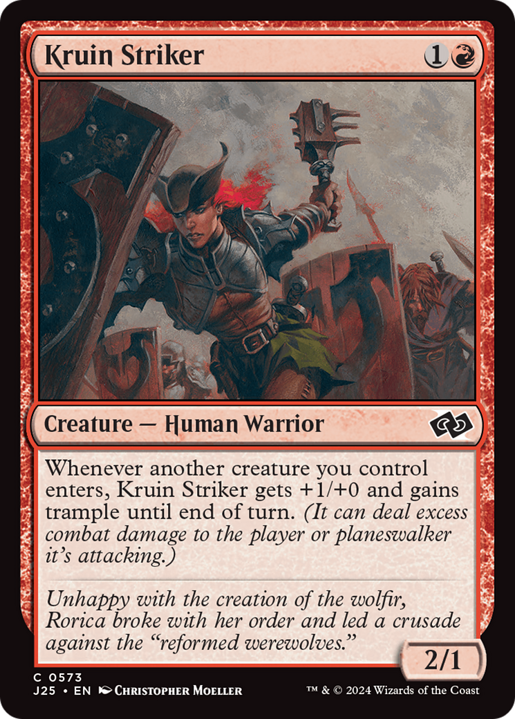 Kruin Striker (J25-573) [Foundations Jumpstart] MTG Single Wizards of the Coast