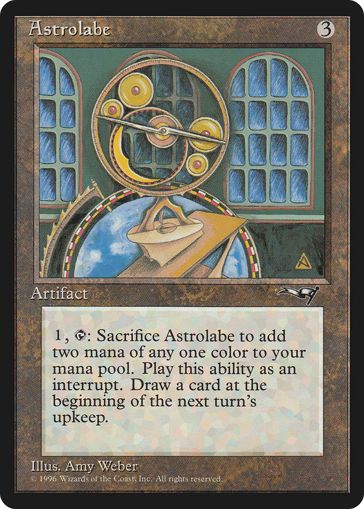 Astrolabe (ALL-118A) [Alliances] MTG Single Wizards of the Coast
